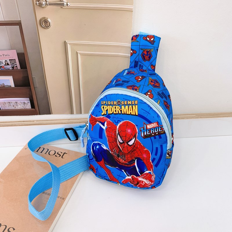 New children's bags for boys and girls, fashionable cartoon coin purses, crossbody bags, trendy outdoor casual small backpacks and chest bags Specification drawing