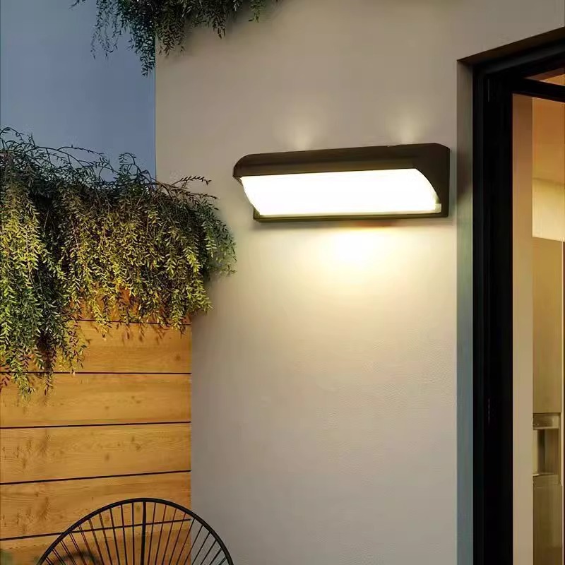 Wall lamps, outdoor villa courtyard lighting lamps, terrace balcony wall lamps, entrance door lamps, outdoor waterproof wall lamps, wall lamps Application Scenario