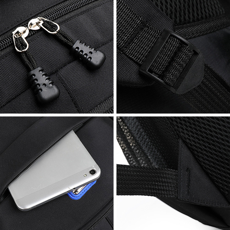 Men's backpacking, travel, leisure, business, computer, Korean version, fashionable and trendy, high school student schoolbag, travel backpack Application Scenario