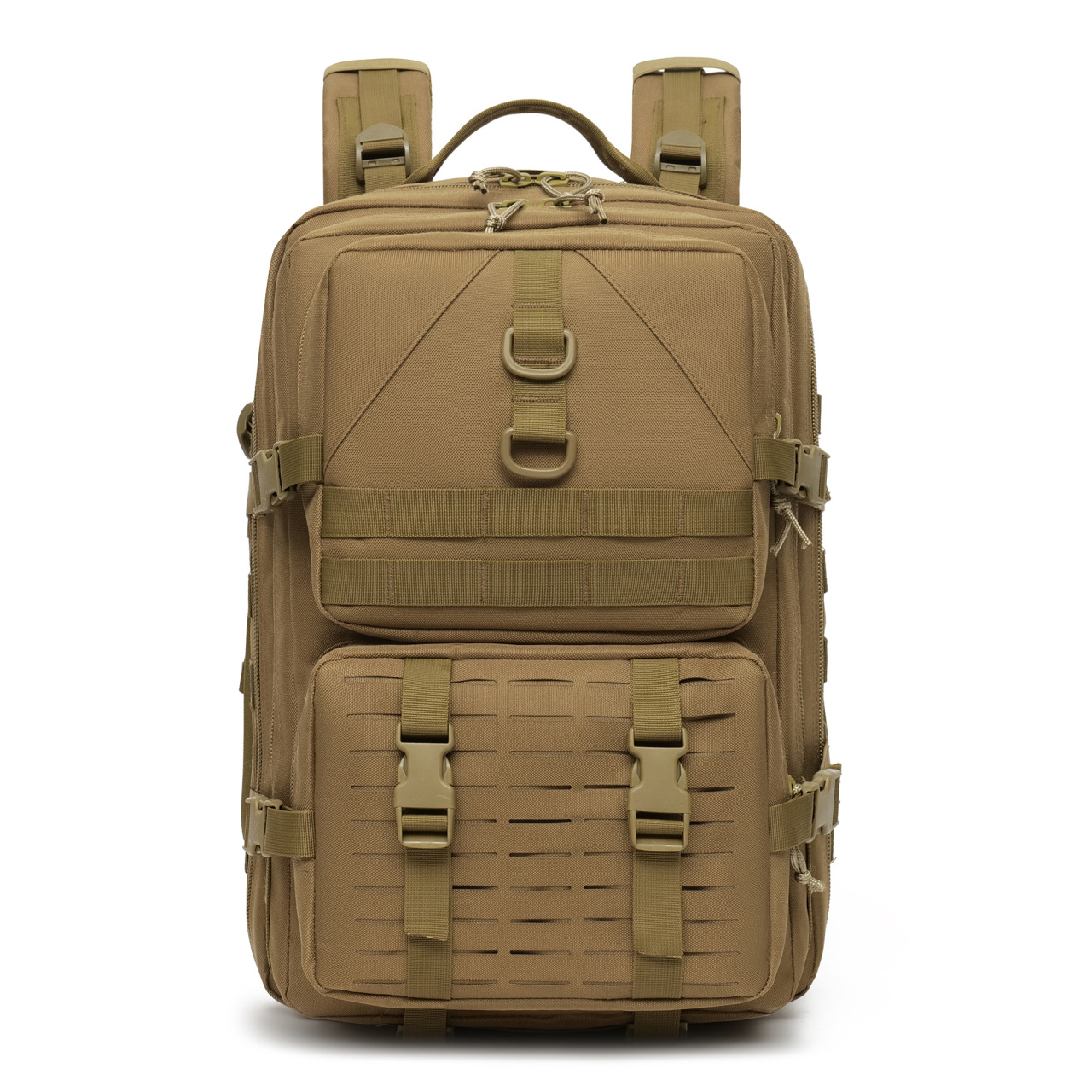 The new cross-border 3P camouflage backpack is a multi-functional large-capacity outdoor hiking bag, a windbreaker and a travel tactical backpack Item Picture