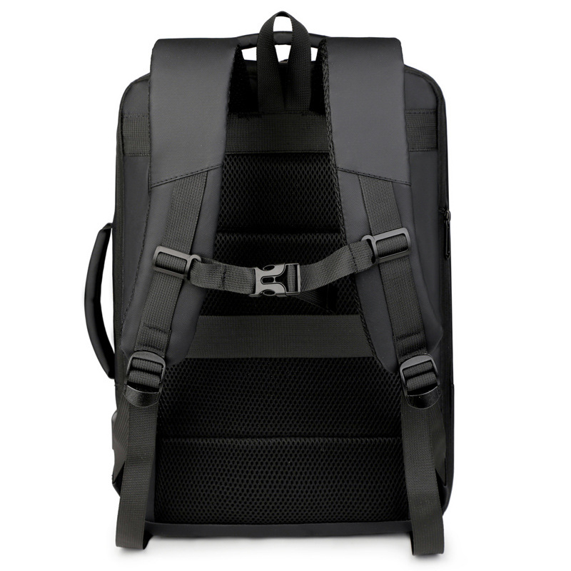 A new cross-border men's backpack, a trendy and fashionable multi-functional travel bag, water-resistant, business and leisure computer backpack Specification drawing
