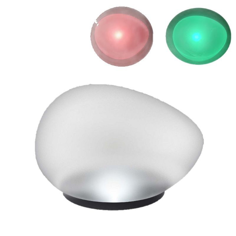 New outdoor solar ground lamps, pebble lamps, household garden lamps, garden grass lamps, solar stone lamps Item Picture