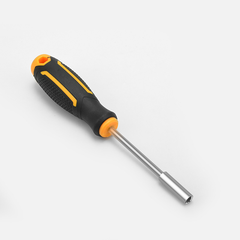 A 10-piece set of multi-functional screwdriver, screwdriver bit handle and electric drill accessories with cross head, straight head and plum blossom assembly undefined