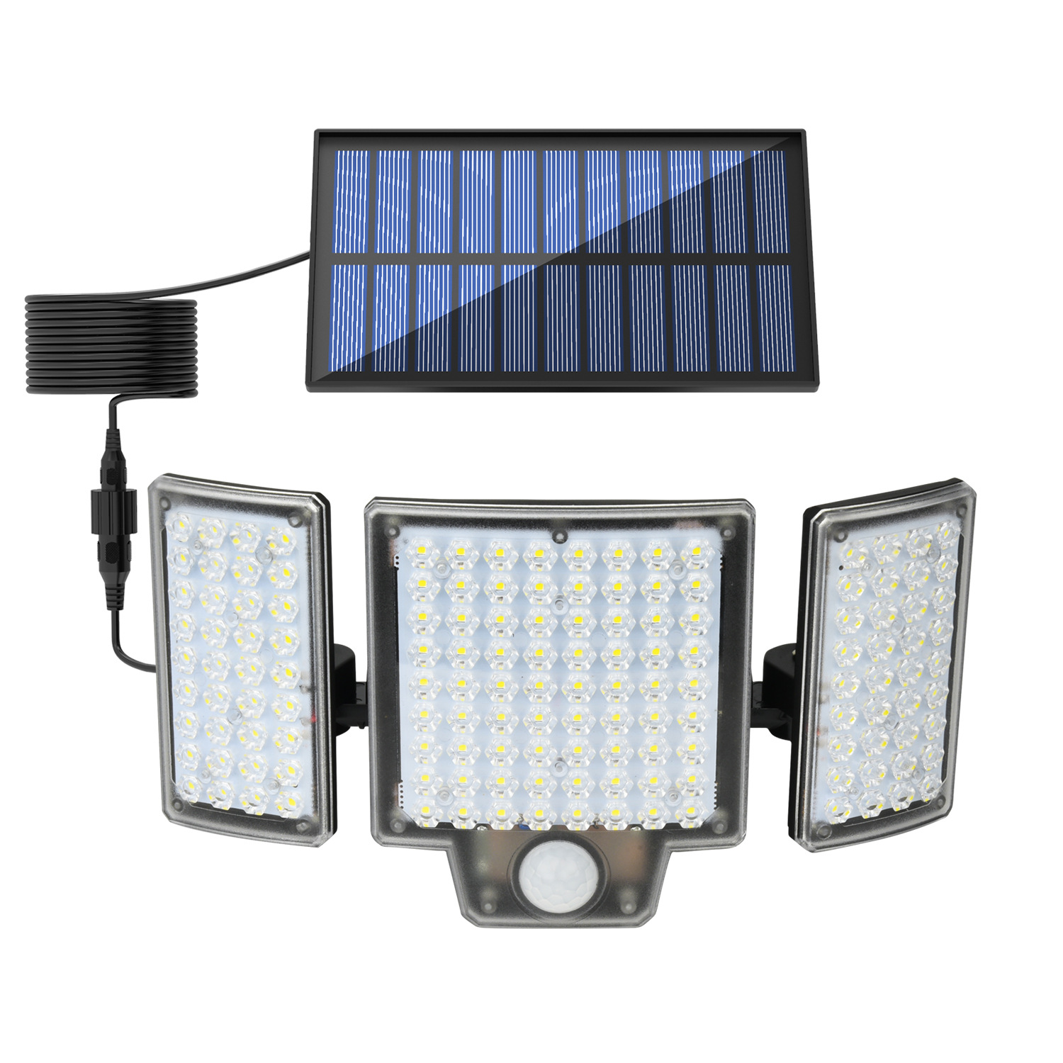 Solar outdoor lamps, human-sensing household garden lamps, new outdoor lighting solar led street lamps Item Picture