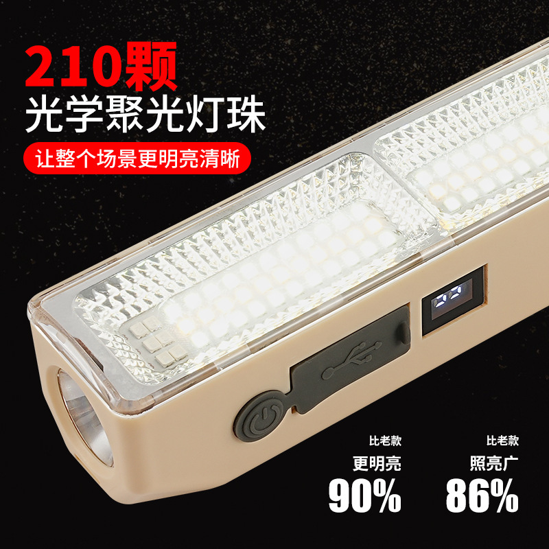 2025 New camping lights, night market light tubes, outdoor ultra-long battery life waterproof tent lights, led emergency lights details Picture