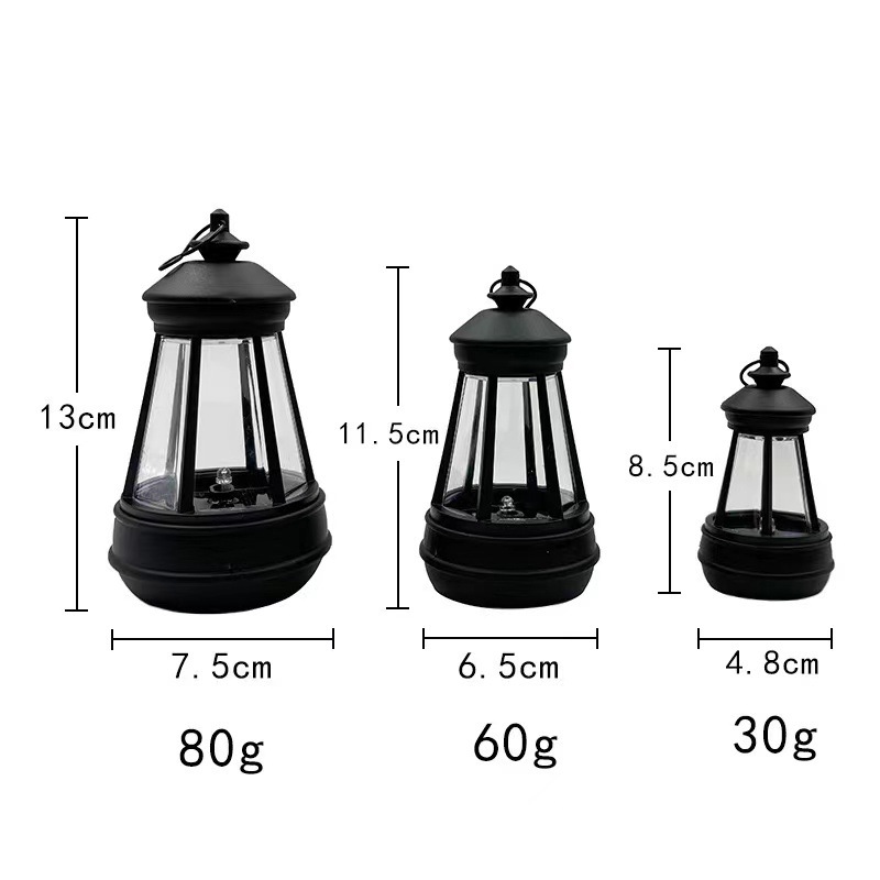 Solar-powered dog lantern, garden night light, outdoor waterproof lighthouse, dog lantern, resin ironwork, LED light source, garden full figure