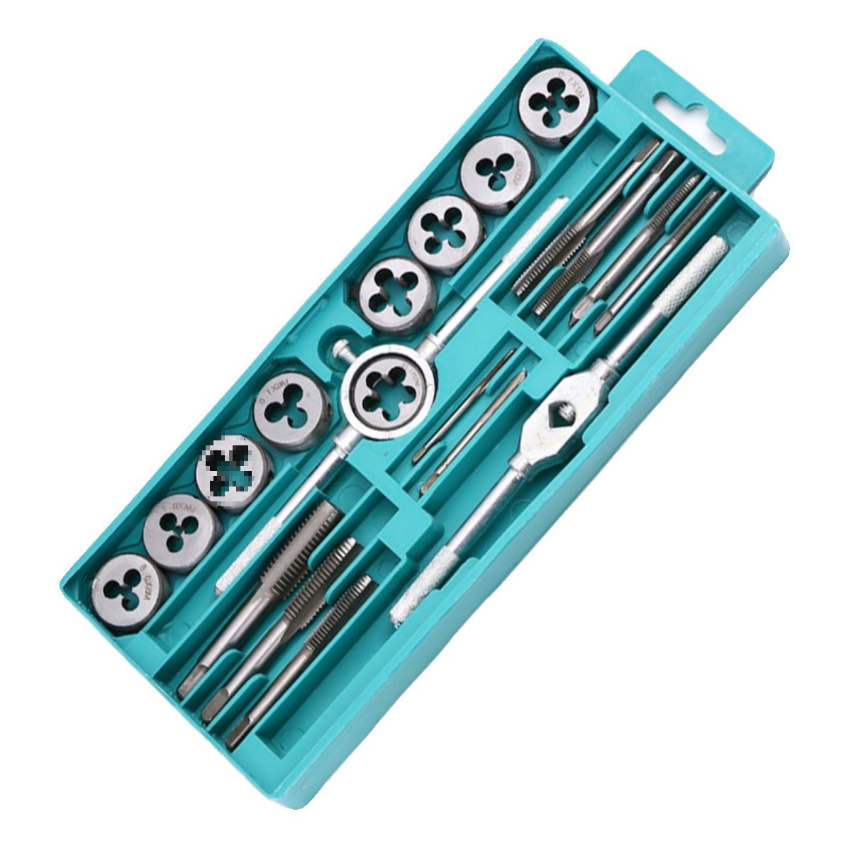 Tap, die, screw, tapping wrench, manual tapping machine, drill bit, thread threading, winch combination set, five base brand Item Picture