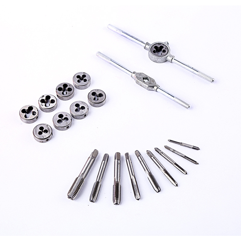 Wholesale of tap and die sets in various specifications, including 12 pieces, 60 pieces, 86 pieces and 110 pieces of tap and die sets Specification drawing