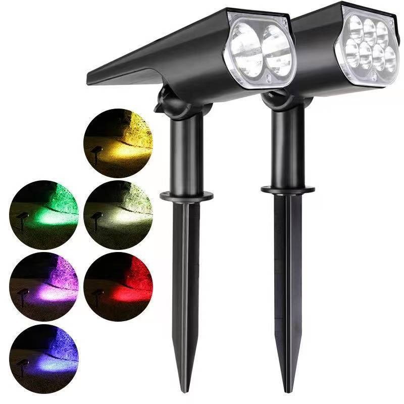 Cross-border led waterproof solar lawn lights, outdoor courtyard garden landscape lights, grassland villa lighting, ambient lights Item Picture