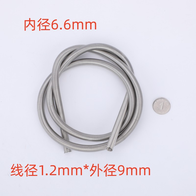 Stainless steel tension spring manufacturers supply 304 long tension springs for protecting ancient trees undefined