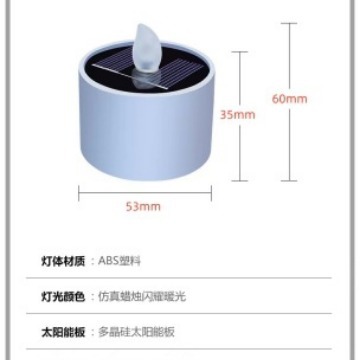 In-stock solar lights, outdoor garden lights, candle lights, waterproof night lights, garden sensor lights, ambient lights, camping lights Application Scenario