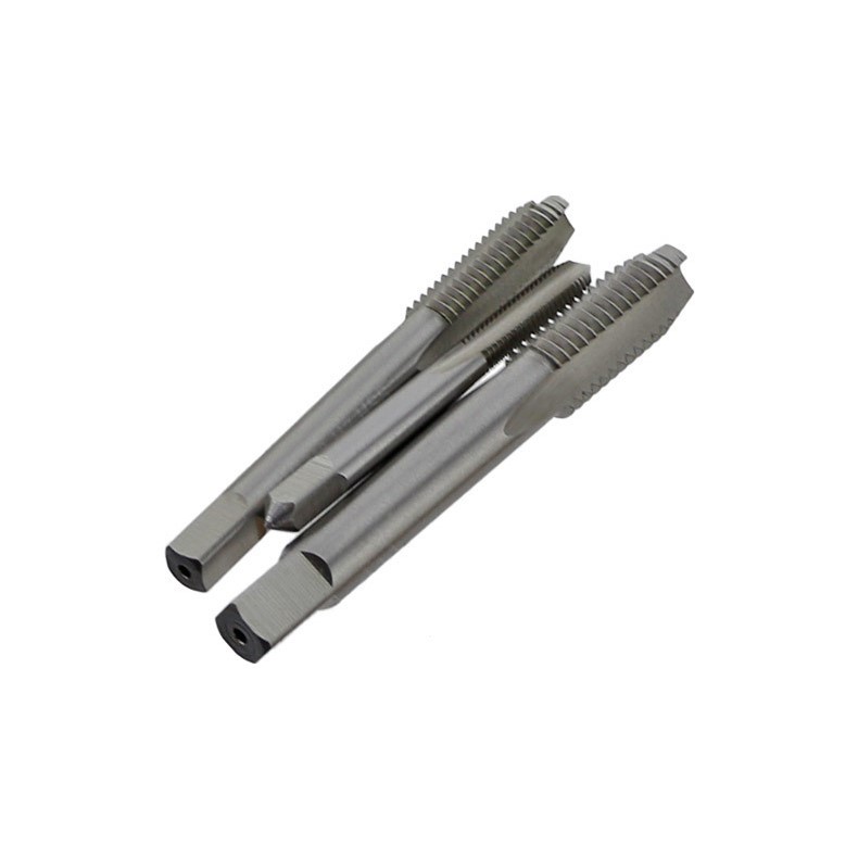 Tap machine, hand tap, straight groove tap, high-speed steel 6542 material, mini tap set, single piece Item Picture