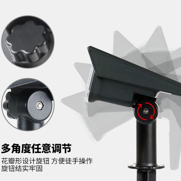 Solar-powered lawn light shines brightly. Outdoor waterproof ground plug light. Garden and courtyard integrated solar-powered ground plug lawn light Application Scenario