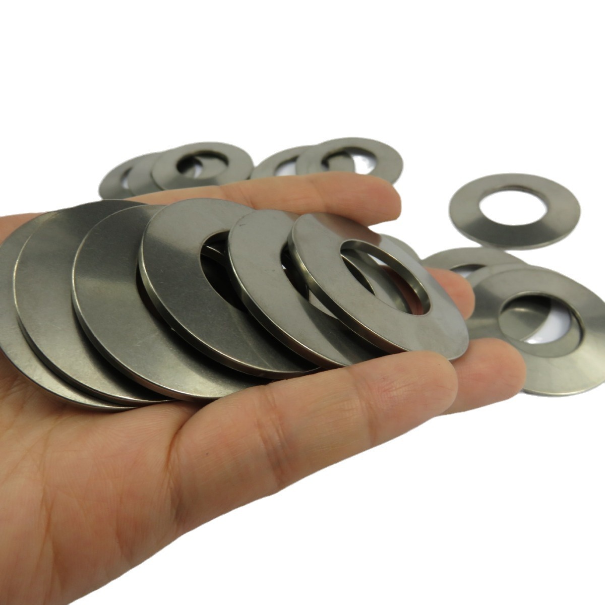 Outer diameter 12.5 corrosion-resistant 17-7PH material imported substitute disc spring direct supply from the manufacturer Item Picture