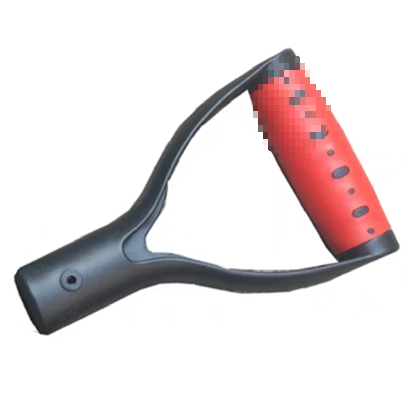 Plastic handle DY type shovel, spatula, garden tools, anti-riot security protection, fishing net, steel fork handle accessories Item Picture