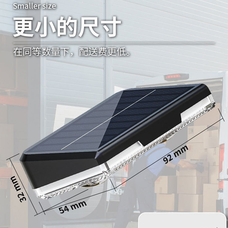 Cross-border solar fence lights, household LED wall lights, outdoor garden decorative fences, deck and staircase step lights Application Scenario