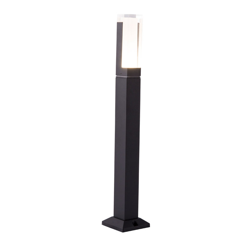 Outdoor acrylic waterproof lawn light, led light, outdoor modern landscape courtyard garden, villa ground socket square Application Scenario