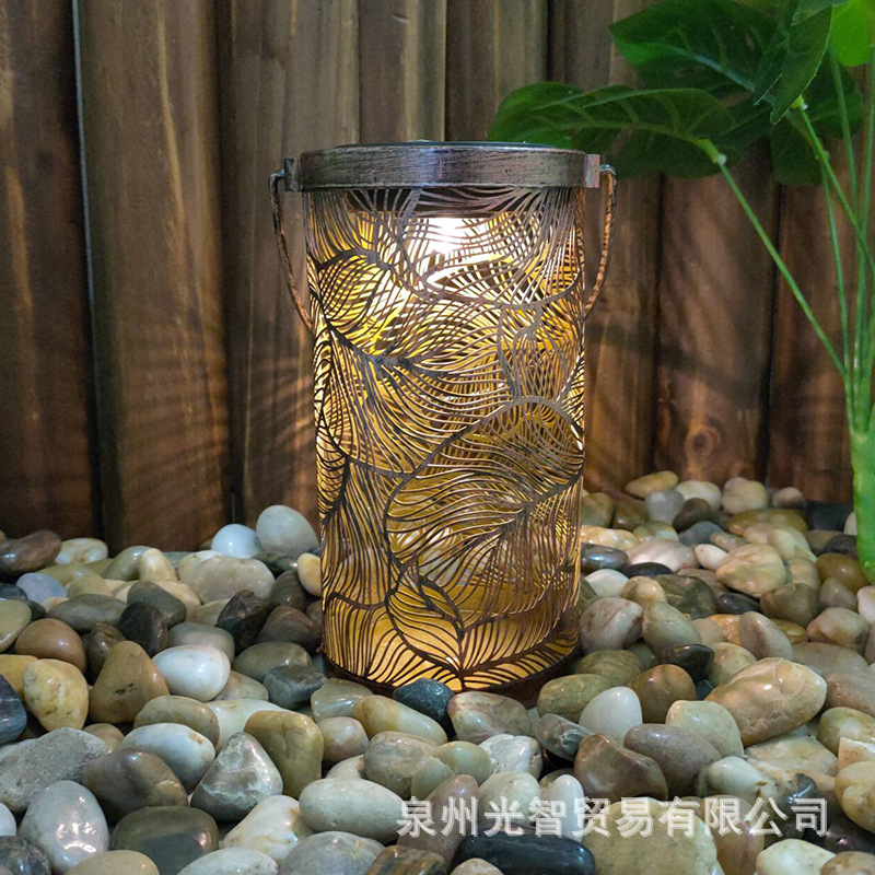 Cross-border exclusive solar outdoor waterproof step decorative landscape lights, courtyard lawn projections, and automatic lighting at dark Application Scenario