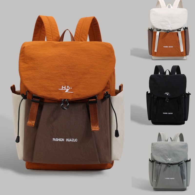 Wholesale of new cross-border middle school backpacks, water-resistant, lightweight schoolbags for girls, and large-capacity backpacks for junior and senior high school students full figure