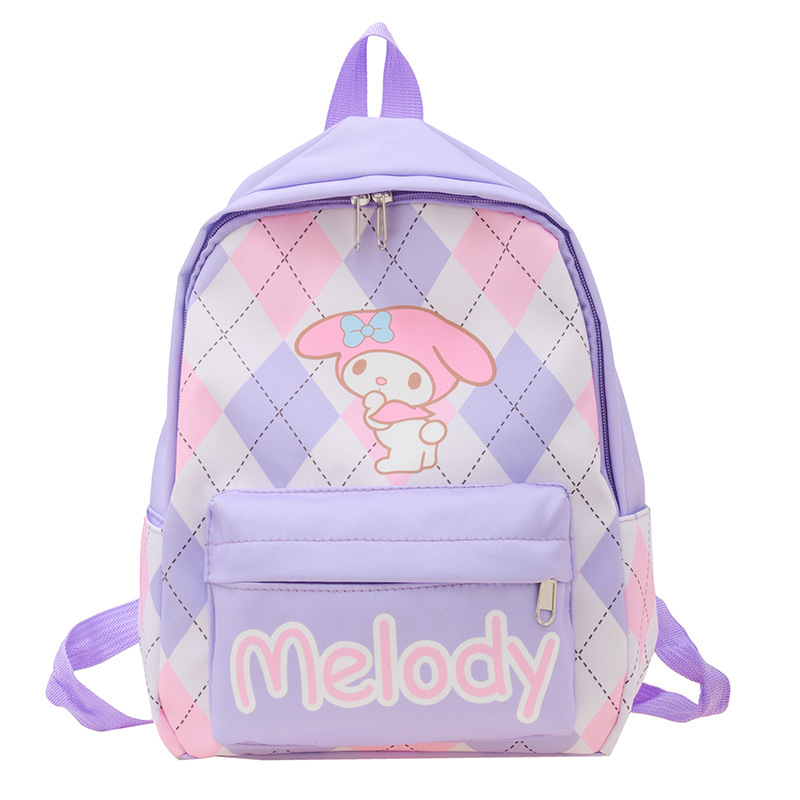 The new printed children's backpack is simple, cartoon and animated. It's a lightweight and cute cartoon children's backpack Item Picture