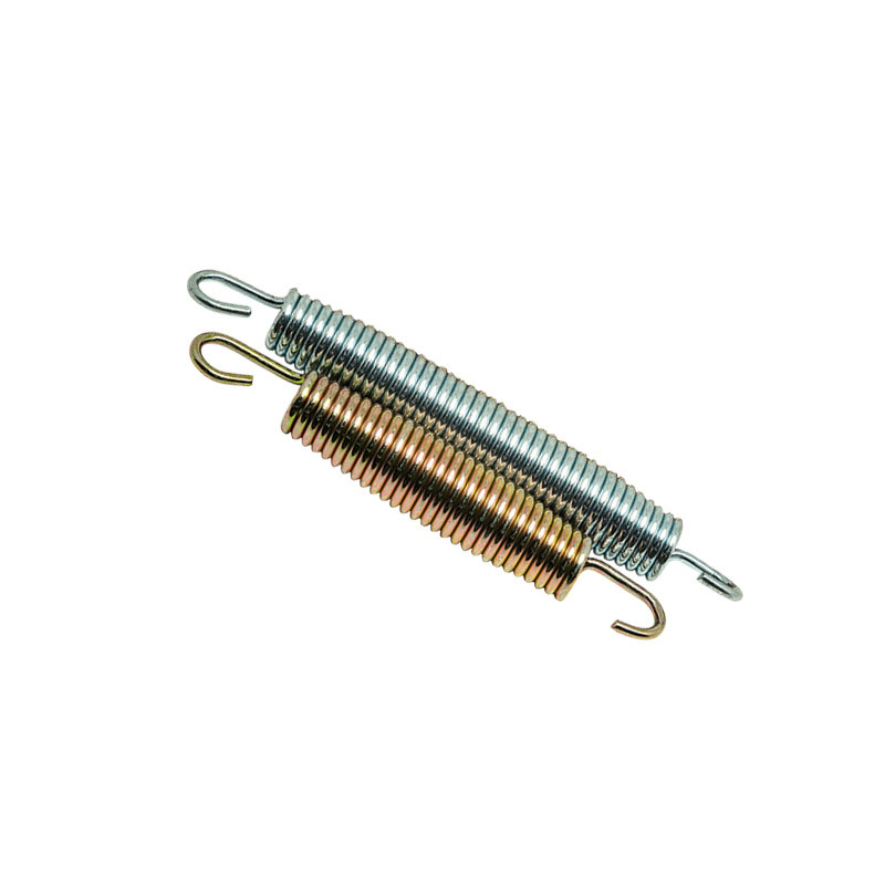 Spring manufacturers produce carbon steel tower-shaped hook trampoline springs for the positive and negative electrodes of conical batteries Item Picture