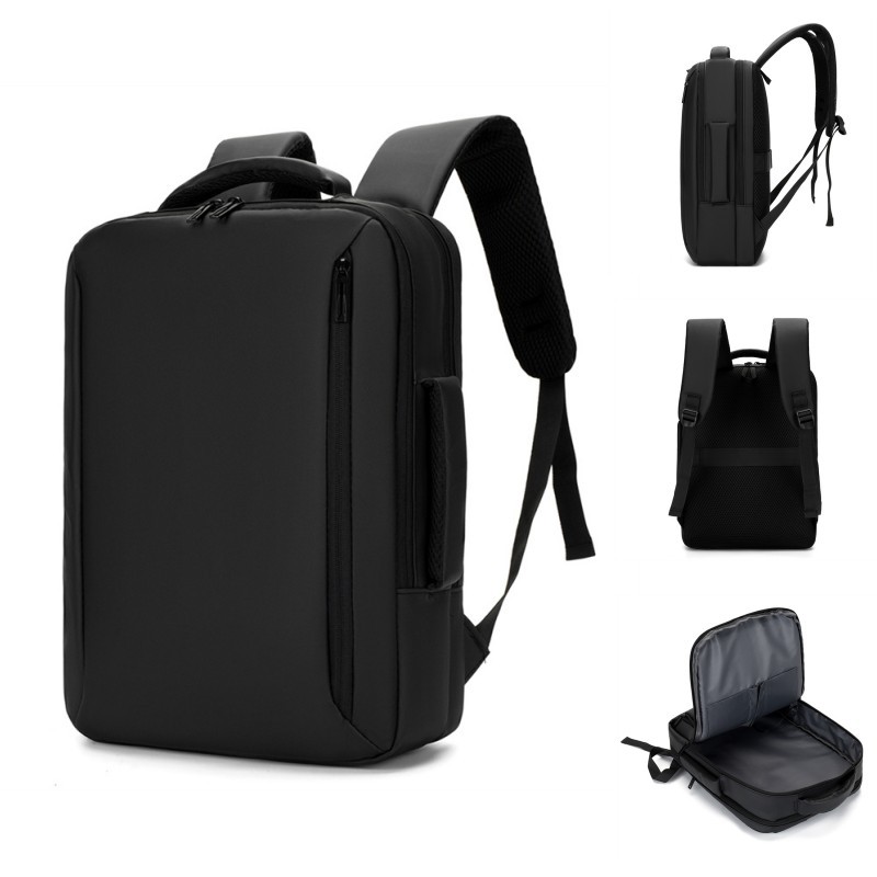 Computer bag, 15-16 inch business backpack, casual school style schoolbag, men's backpack, men's high-end sports bag full figure