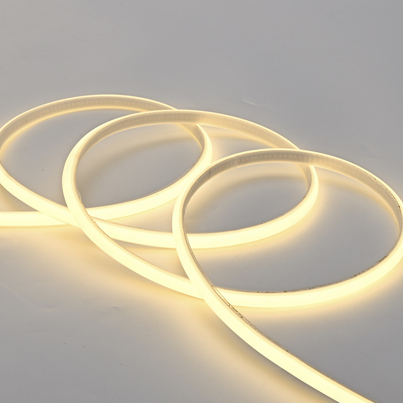 cob light strip 220v waterproof lighting linear high-voltage PVC soft light strip wholesale outdoor engineering cob light strip Specification drawing