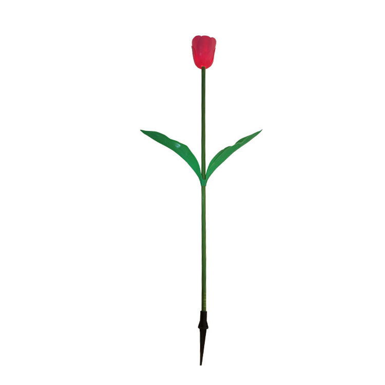 led tulip ground insert lights, outdoor waterproof tulip lanterns, park and square lighting projects, decorative lawn lights Item Picture