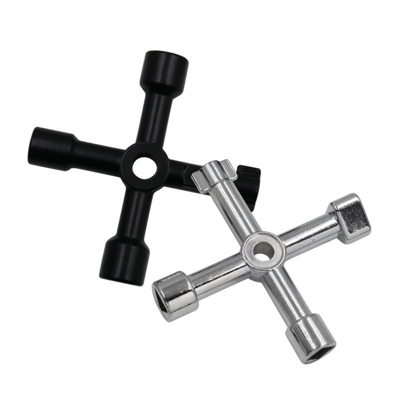 Multi-purpose electric control cabinet, triangular key wrench, elevator water meter valve, cross-shaped square hole key Item Picture
