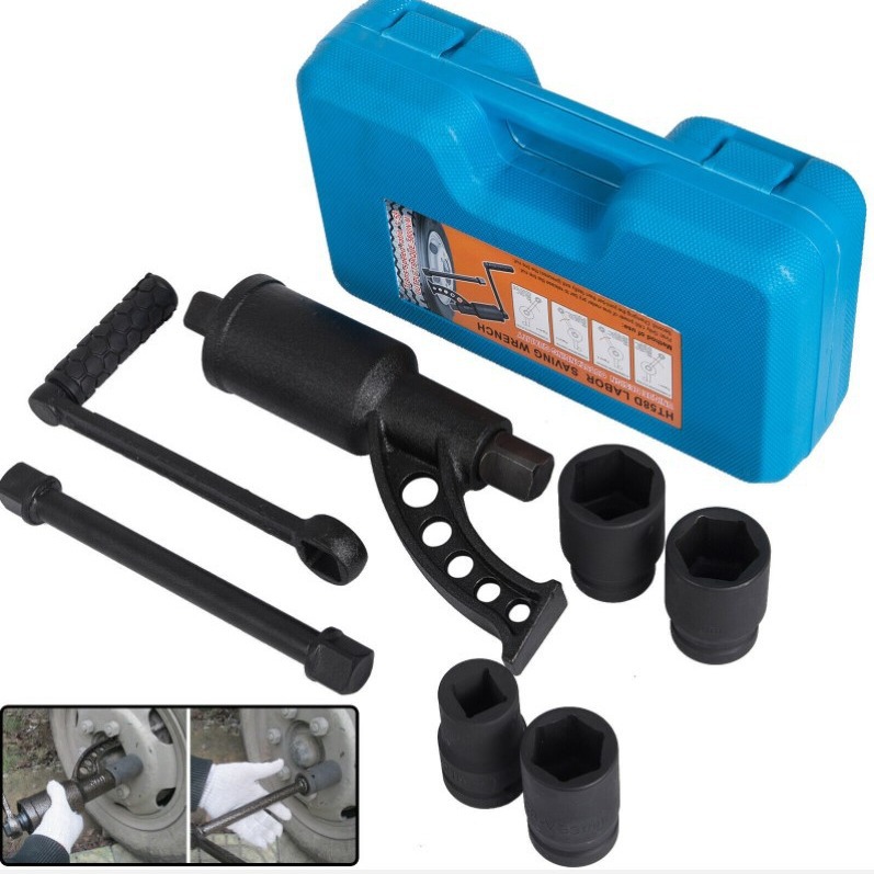 Factory direct sales: 120-type truck labor-saving tire wrench, heavy-duty reduction sleeve screw, manual air gun, force-increasing disassembly Item Picture