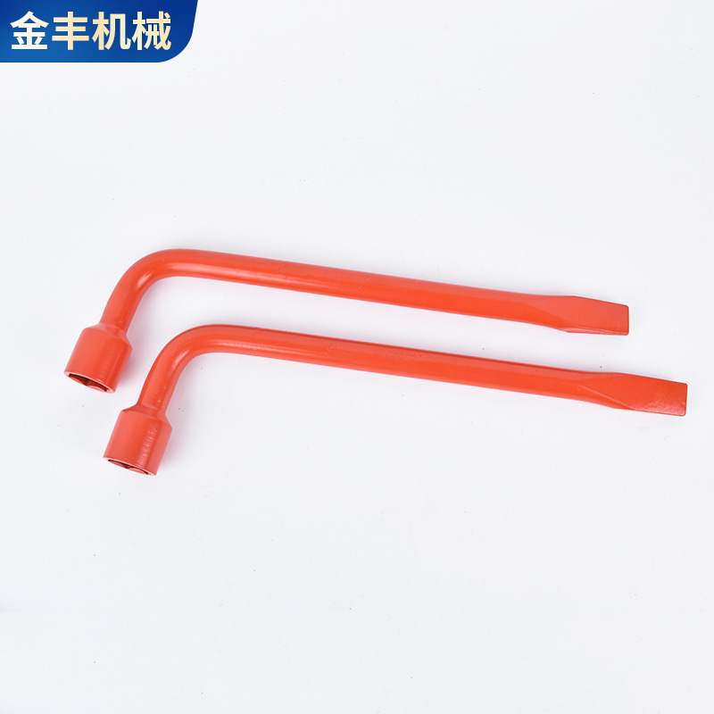 Shandong auto repair wrench manufacturer processes and repairs socket wrenches, L-shaped tire wrenches, elbow screw wrenches details Picture