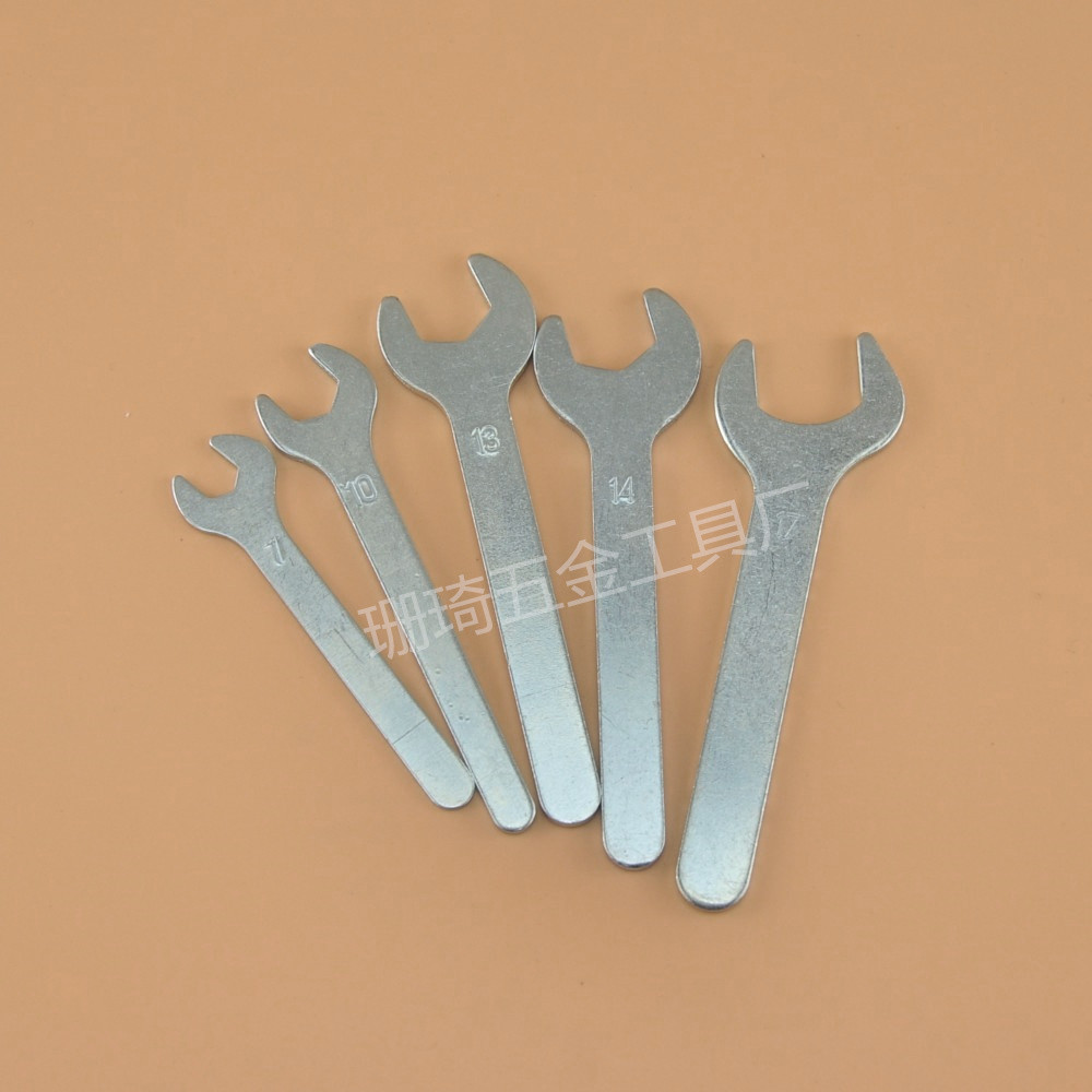 Single-head open-end wrench, hexagon socket wrench, screw simple open-end wrench, sheet metal stamping single-head open-end wrench Application Scenario