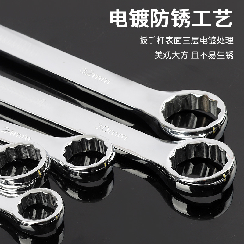 Manufacturer's supply of mirror box wrenches, open-end dual-purpose wrenches, double-ended ratchet wrenches, auto repair tools Application Scenario