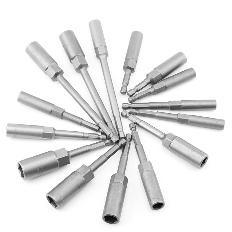 Deepening socket 80-150 socket, air wrench socket head, electric drill, pneumatic and electric screwdriver socket wrench, hexagonal socket Item Picture