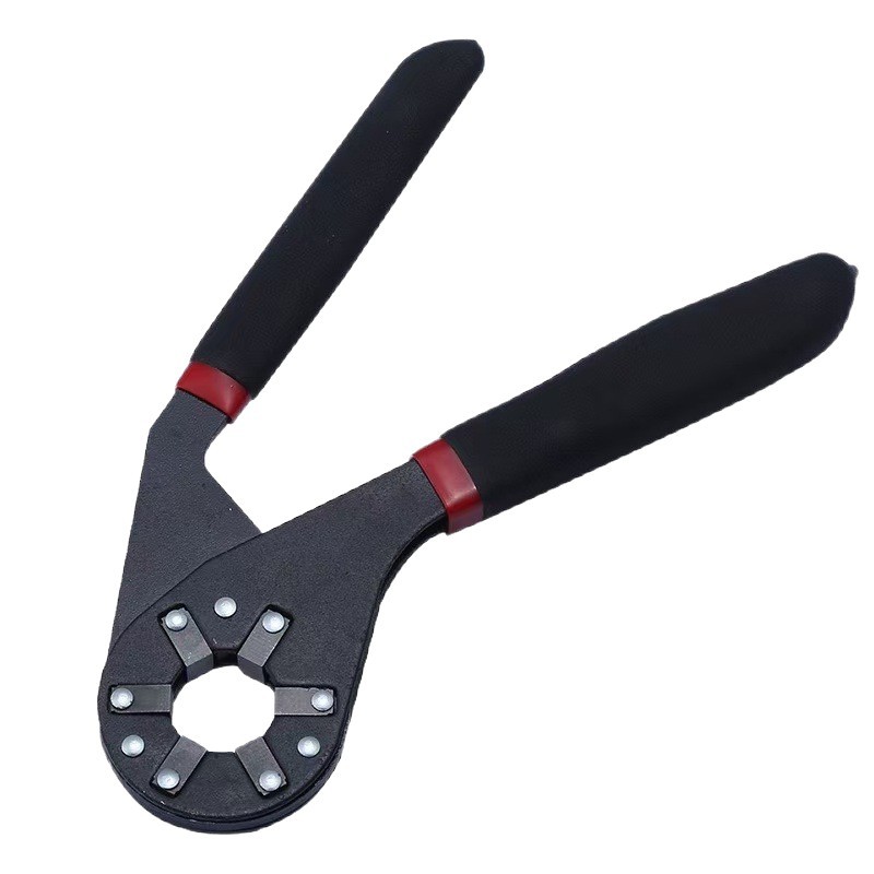 A manually adjustable magic wrench with a ratchet hexagonal alloy steel industrial-grade multi-purpose external hexagon adjustable wrench Item Picture