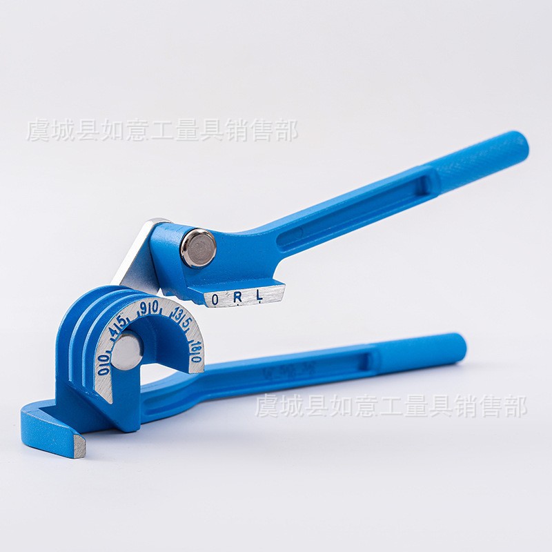 Three-slot pipe benders, manual pipe benders, air conditioning copper and aluminum pipe manual pipe benders can bend copper pipes of 6mm, 8mm and 10mm Specification drawing