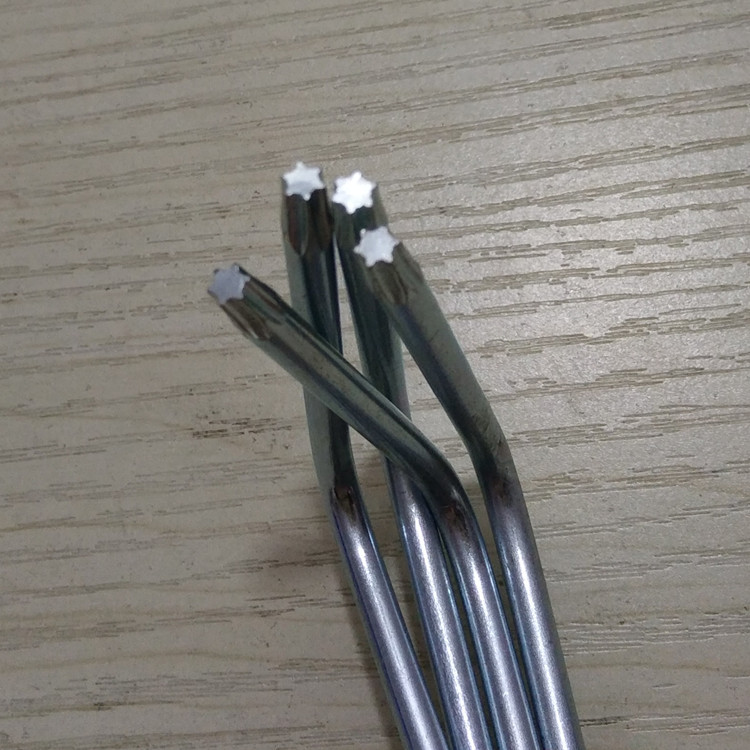 Cross-shaped star-shaped brake screw wrench, car mudguard tool, 45# steel non-hole plum blossom hardware wrench Application Scenario