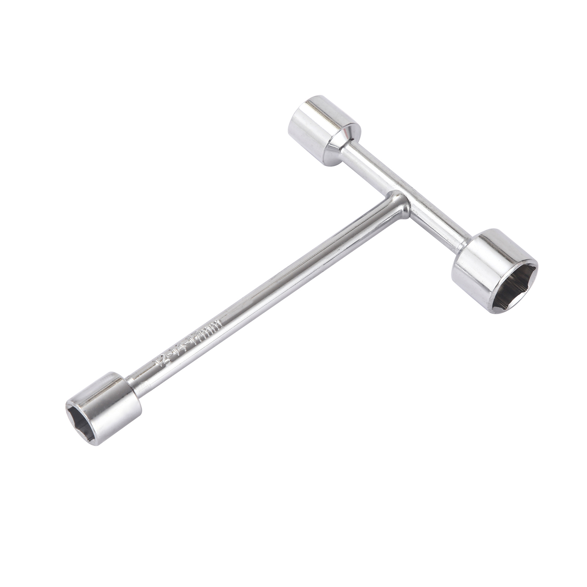 Socket wrench, T-shaped cross-border best-selling wrench, high-carbon steel hexagonal socket wrench, bicycle and motorcycle wrench Item Picture