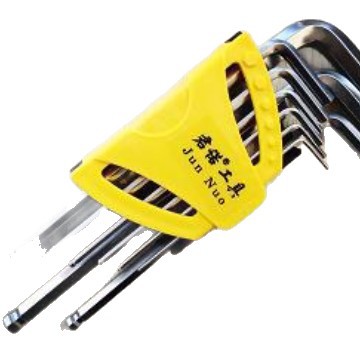 Junuo Tools offers high-quality, short, nickel-plated metric hex socket wrenches ranging from 1.5mm to 55mm made of 45# carbon steel, sold directly from the factory Item Picture