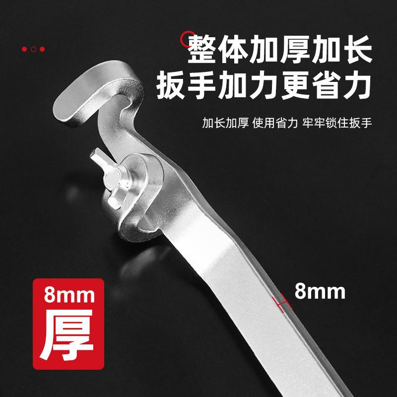 Pulus fixed wrench extension rod, extension rod, torque booster, universal piston, lengthening auto repair tool Specification drawing