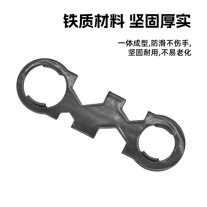 Special wrench for faucet aerator valve core cover, installation and disassembly of mixing valve, multi-functional tool for shower head maintenance details Picture