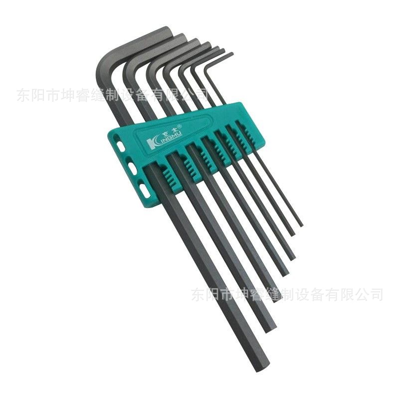 Industrial sewing machine Jingmu L-shaped hexagon wrench K821 seven-piece set metric hexagon wrench, Allen wrench Item Picture