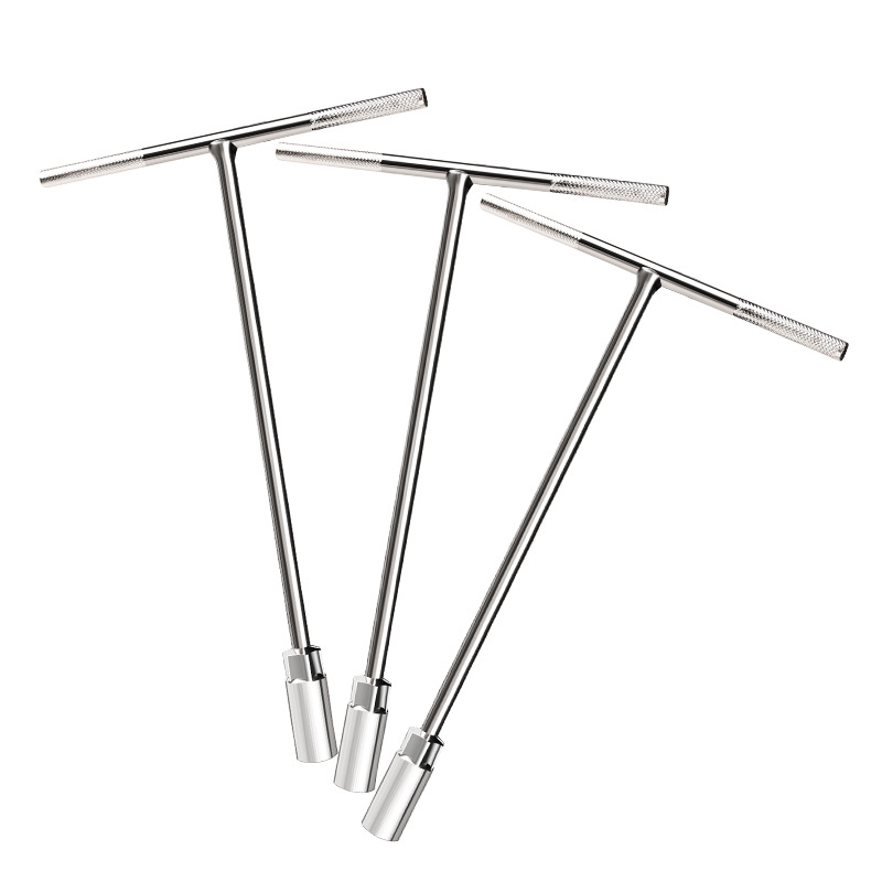 A comprehensive collection of 6-19mm extended T-shaped hexagon socket wrenches for car and motorcycle maintenance tools, including T-socket wrench sockets and T-shaped rods Item Picture