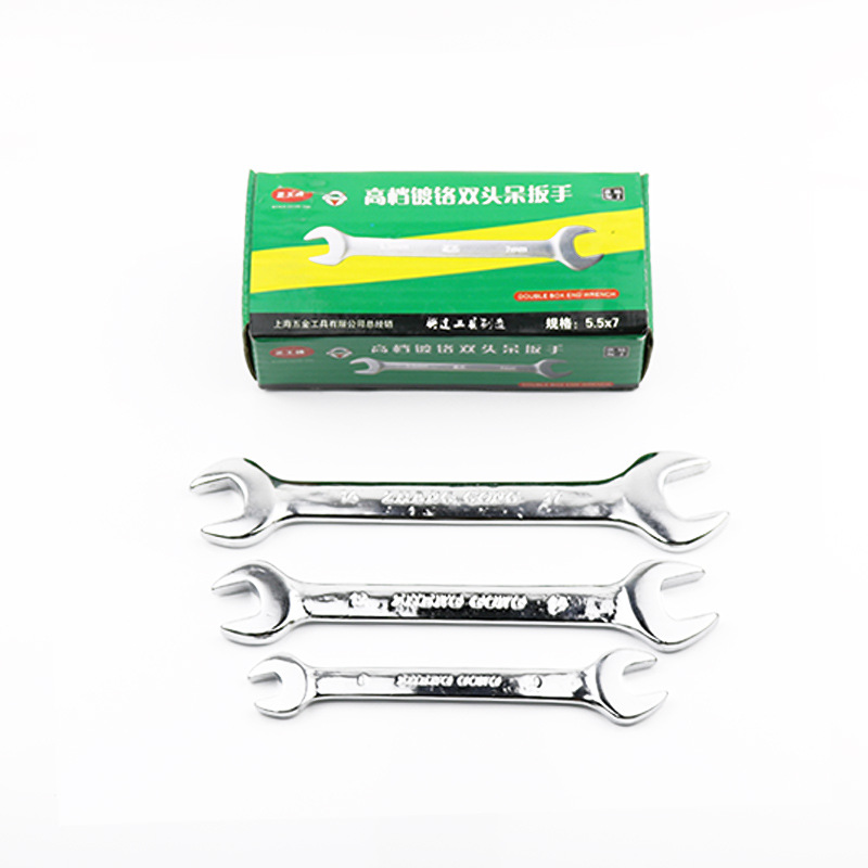 Wholesale Zhenggong brand open wrench, simple fixed head manual mirror double-head fixed wrench, double-head fork open wrench Application Scenario