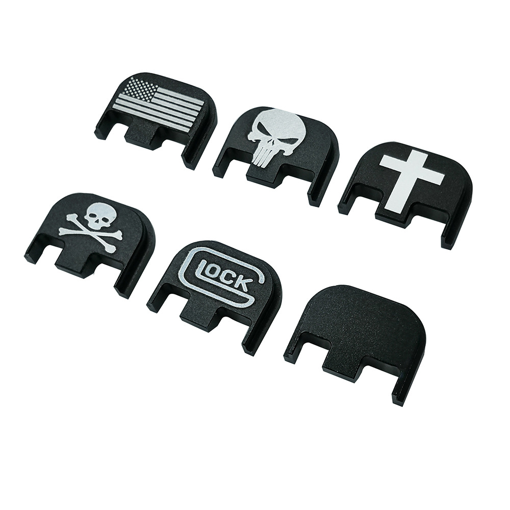 Glock Rear Cover Plate aluminum alloy Rear cover Glock Rear Cover Plate Rear Plate details Picture