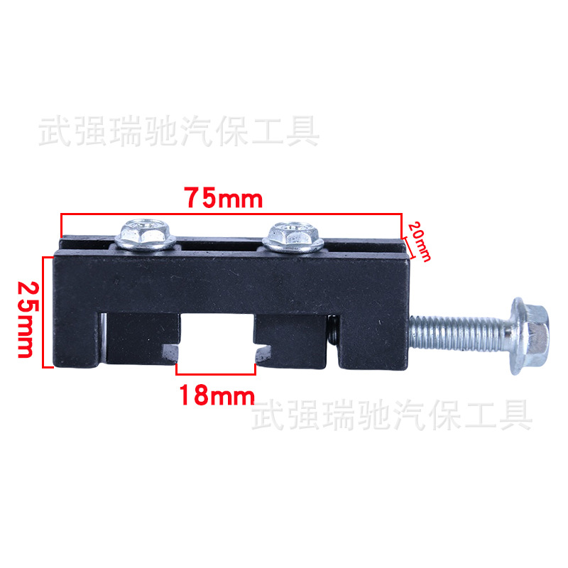 New type of ball cage clamp locking tool, dust cover, steering machine ball cage throat clamp tensioner, non-disassembly locking throat fixture details Picture