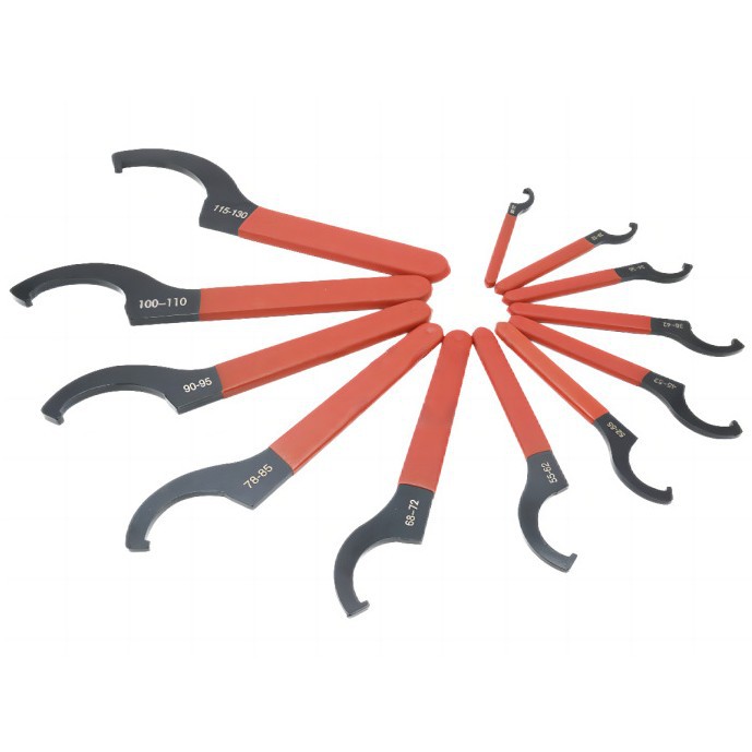 Factory direct sales of crescent wrenches, hook wrenches, shock absorbers, cylinder C-type disassembly tools, cross-border bestsellers full figure