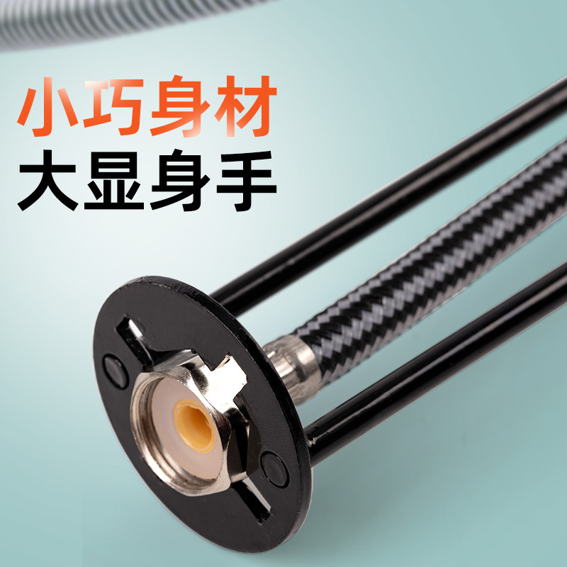 Multi-functional sink wrench, faucet hose socket, pipe wrench, repair magic tool, installation and disassembly of bathroom sink wrench details Picture