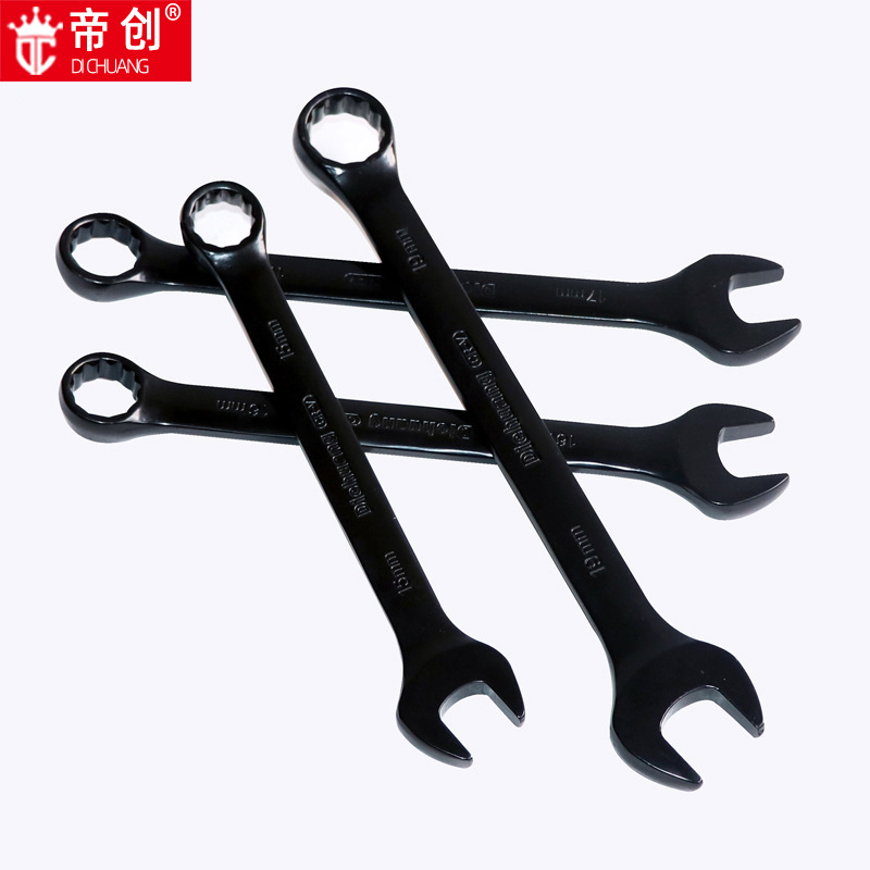Dichuang brand electrophoresis dual-purpose wrench, open-end wrench, plum blossom auto repair machinery matching wrench tool full figure