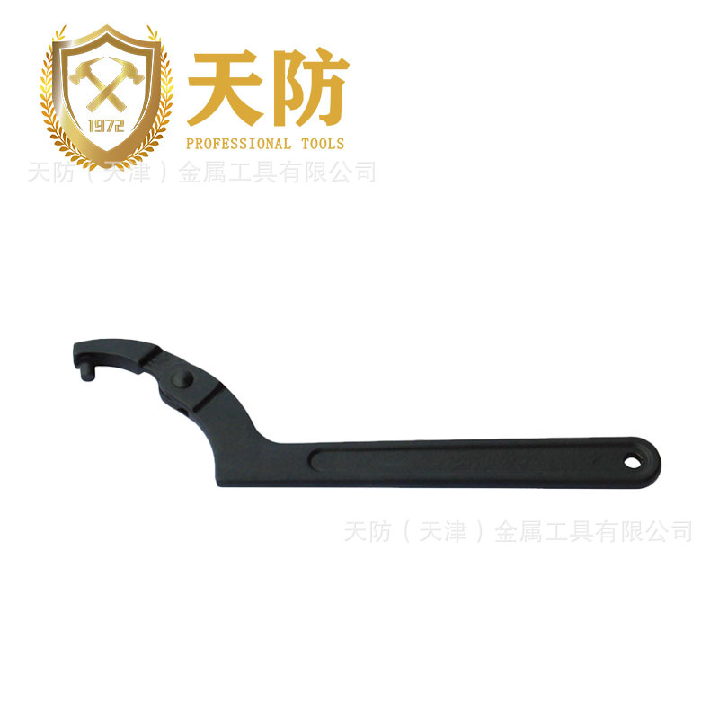 【 Free shipping for orders starting from 5 pieces and small-scale wholesale supported 】 Tianfang steel tools, steel pin adjustable hook wrenches full figure
